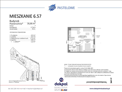 Flat  for sale, Gdańsk, Łostowice