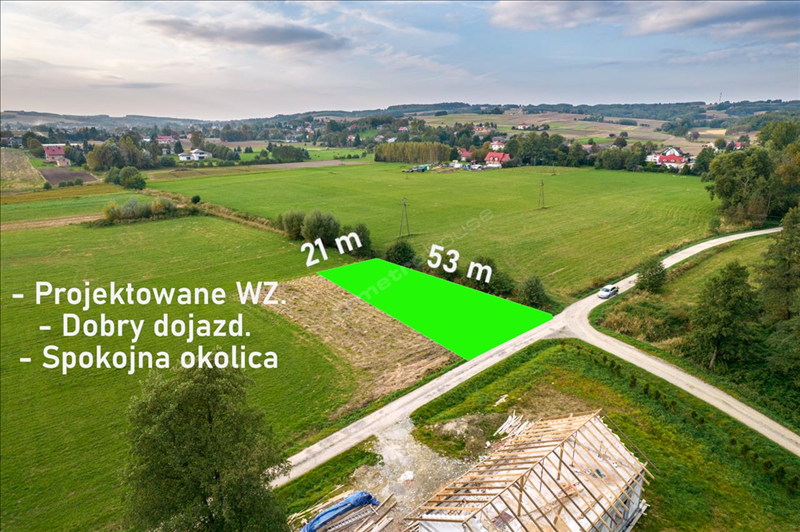 For sale, plot , Ropczycko-Sędziszowski, Iwierzyce gm, Nockowa