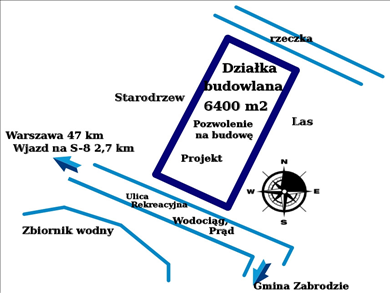 Plot   for sale, Wyszkowski, Zabrodzie gm, Mostówka