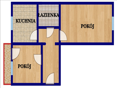 Flat  for sale, Szczecinecki, Borne Sulinowo gm, Borne Sulinowo, Aleja Niepodległości