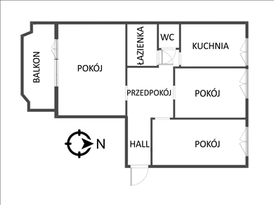 Mieszkanie na sprzedaż, Łódź, Polesie, Kostki-Napierskiego