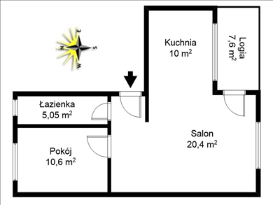Mieszkanie na sprzedaż, Lublin, Czuby Południowe, Ametystowa