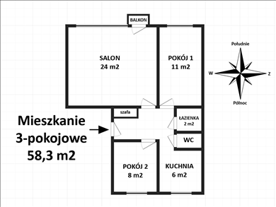 Mieszkanie na sprzedaż, Bielsko-Biała