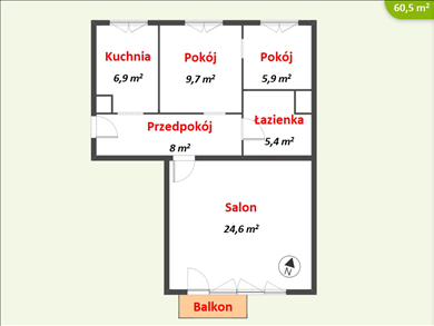 Mieszkanie na sprzedaż, Toruń pow, Toruń gm, Toruń, Dziewulskiego