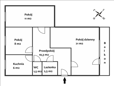 Mieszkanie na sprzedaż, Lublin, Czuby Północne, Gościnna