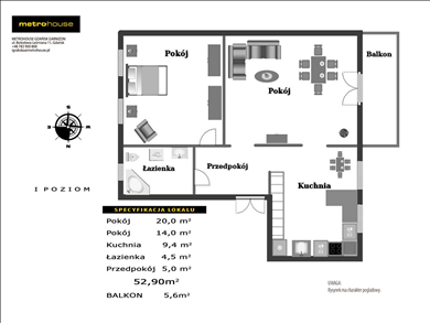 Mieszkanie na sprzedaż, Starogardzki, Starogard Gdański gm, Starogard Gdański, Osiedle 800-lecia Starogardu