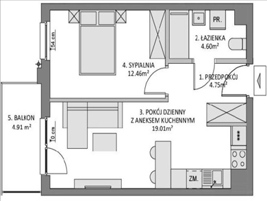 Mieszkanie na sprzedaż, Gdańsk, Łostowice, Pastelowa