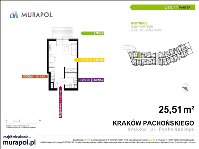 Mieszkanie na sprzedaż, Kraków, Prądnik Biały