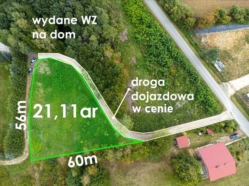 For sale, plot , Rzeszowski, Tyczyn gm, Hermanowa