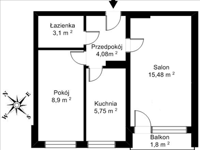 Mieszkanie na sprzedaż, Warszawa, Targówek, Bródno, Św.Wincentego