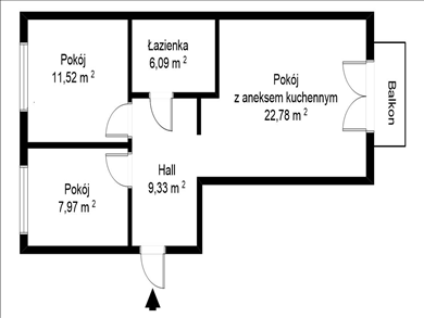 Mieszkanie na sprzedaż, Policki, Kołbaskowo gm, Warzymice