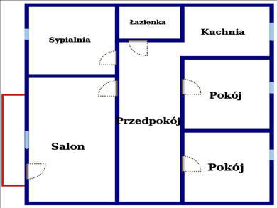 Flat  for sale, Zgierski, Ozorków gm, Ozorków, Armii Krajowej