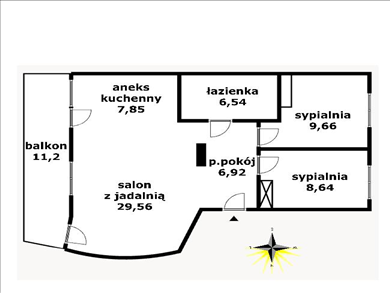 Mieszkanie na sprzedaż, Lublin, Węglin Południowy, Jaspisowa