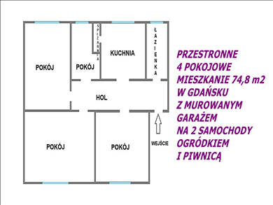 Mieszkanie na sprzedaż, Gdańsk, Wrzeszcz, Kochanowskiego