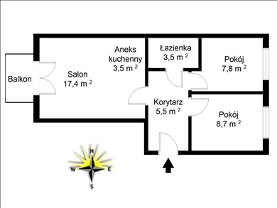 Mieszkanie na sprzedaż, Skarżyski, Skarżysko-Kamienna gm, Skarżysko-Kamienna, Norwida