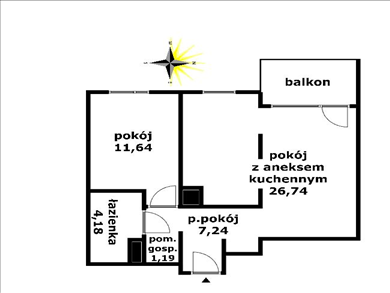 Mieszkanie na sprzedaż, Łódź, Górna, Łokietkówny