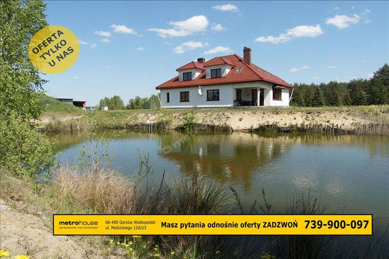 For sale, house, Gorzowski, Deszczno gm, Glinik
