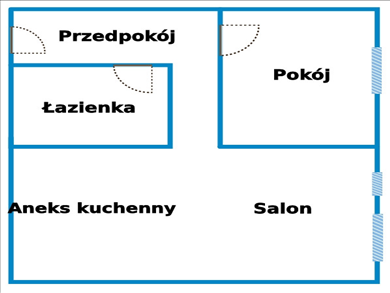 Flat  for sale, Chorzów, Klimzowiec, Cmentarna
