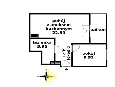 Flat  for sale, Iławski, Iława gm, Iława, Świerkowa