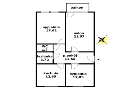 Mieszkanie na sprzedaż, Gdańsk, Ujeścisko, Przemyska