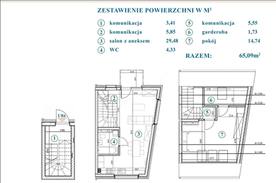 Mieszkanie na sprzedaż, Poznański, Czerwonak gm, Owińska