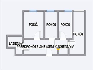 Mieszkanie na sprzedaż, Katowice, Os Paderewskiego, Graniczna