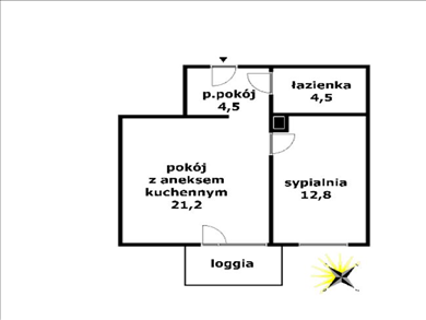 Mieszkanie na sprzedaż, Gdańsk, Przymorze, Obrońców Wybrzeża