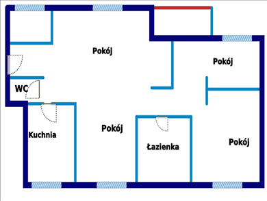 Mieszkanie na wynajem, Warszawa, Wola, Mirów, Sienna