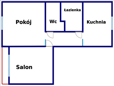 Flat  for sale, Łódź, Górna, Kraszewskiego